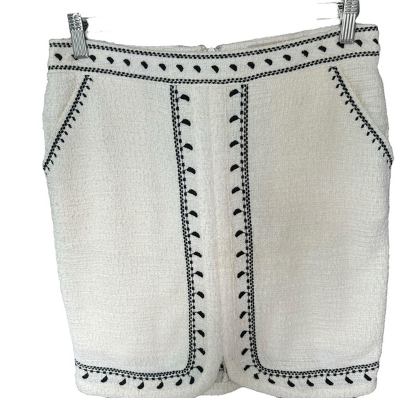 Dolan x Anthropologie - NWT Tulley Textured Mini Skirt Sz S - Picture 5 of 10